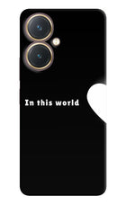 This World Vivo Y27 Hard Case Back Cover by Casekaro