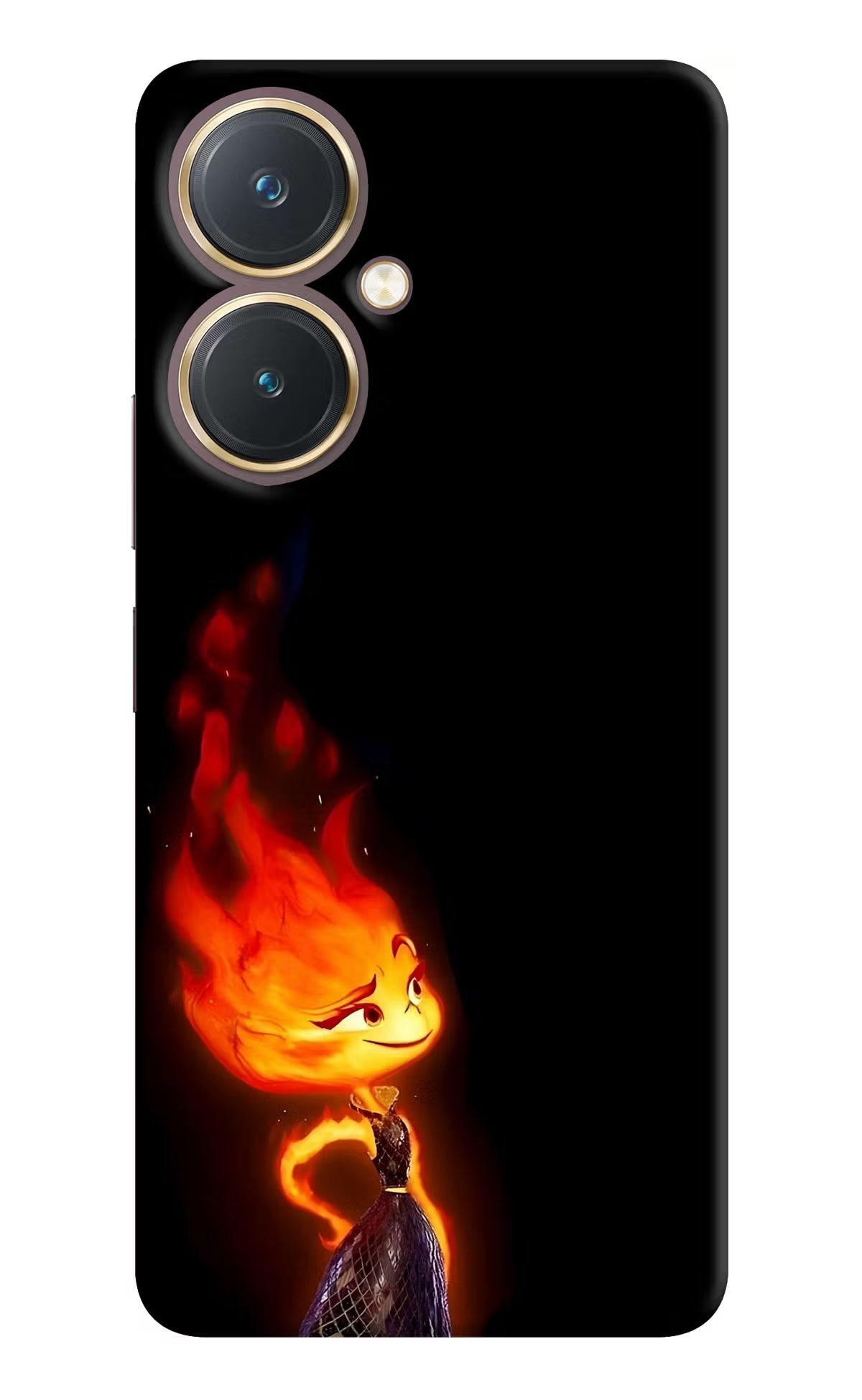Ember Flame Vivo Y27 Back Cover