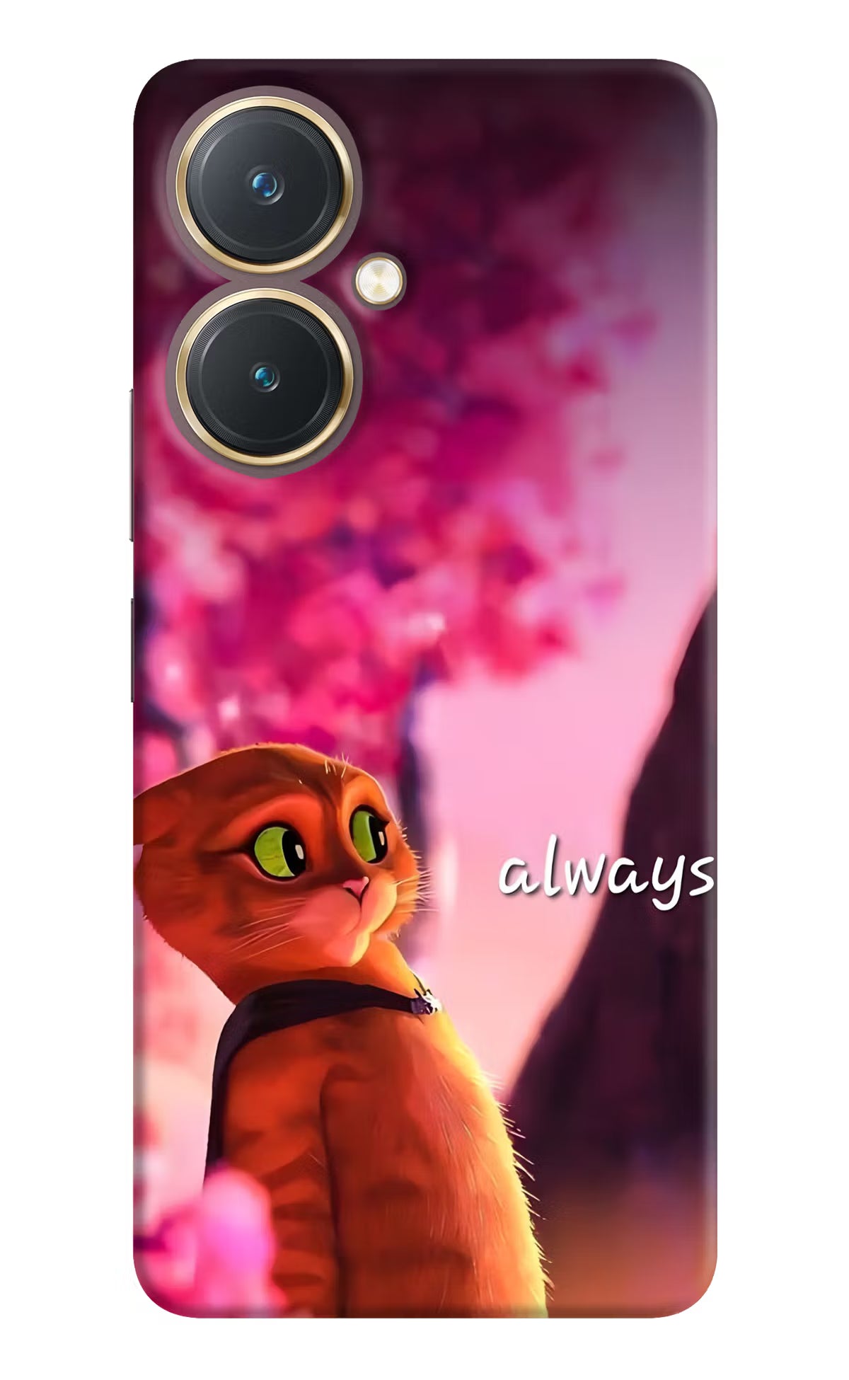 Always Cat Vivo Y27 Back Cover