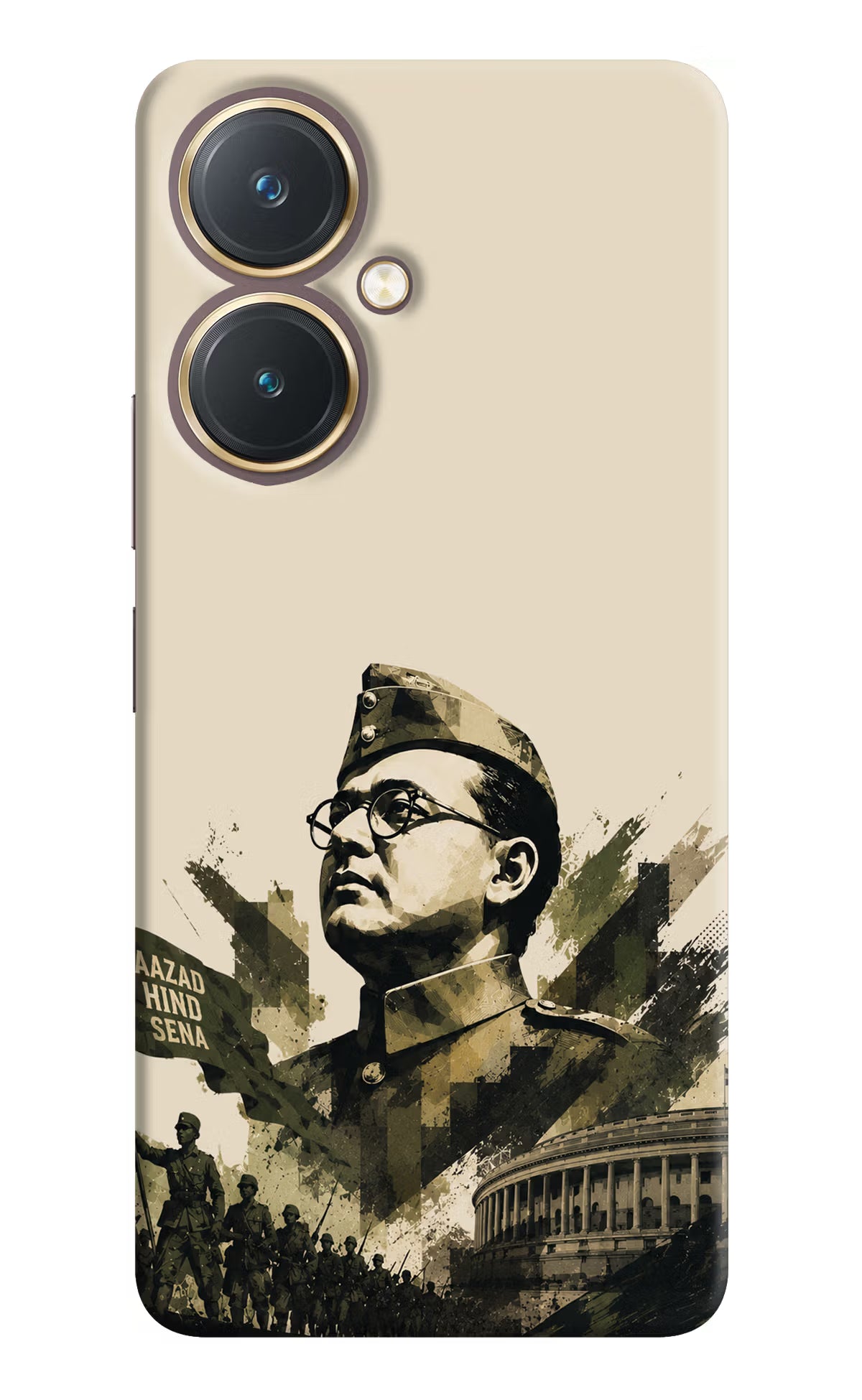 Netaji Rising Vivo Y27 Back Cover