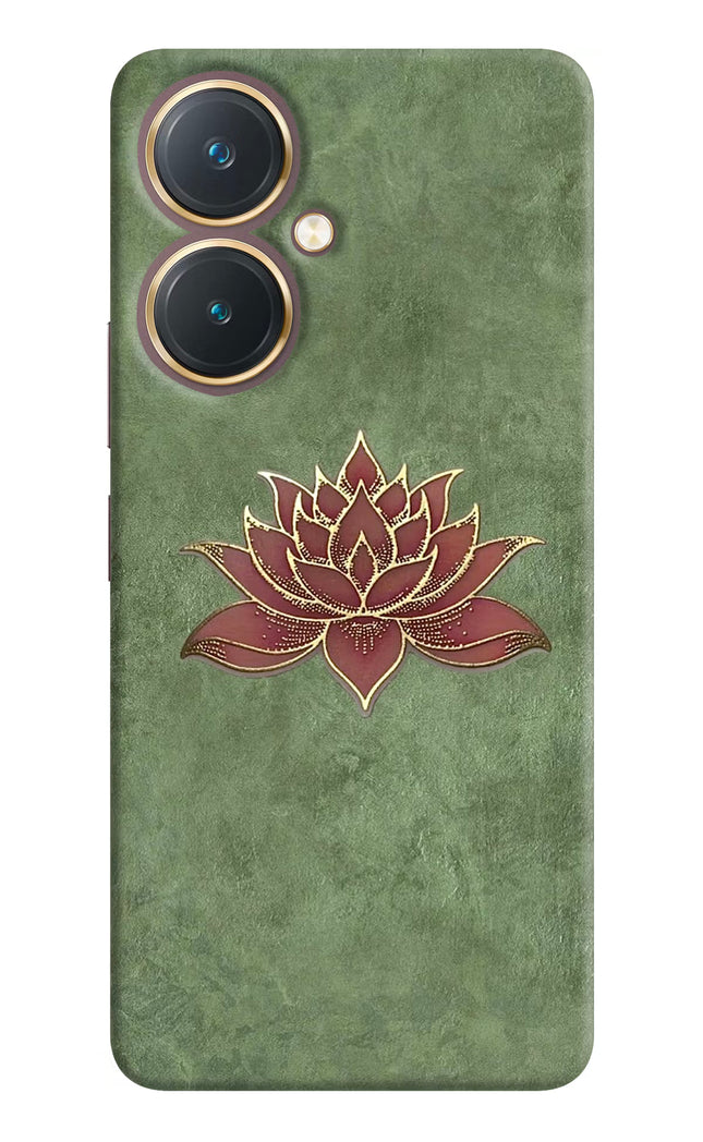 Lotus Grace Vivo Y27 Hard Case Back Cover by Casekaro