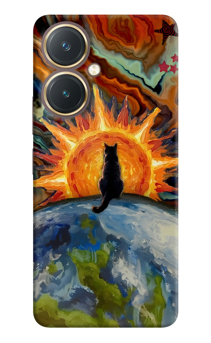 Sunrise Beyond Vivo Y27 Back Cover, Hard case