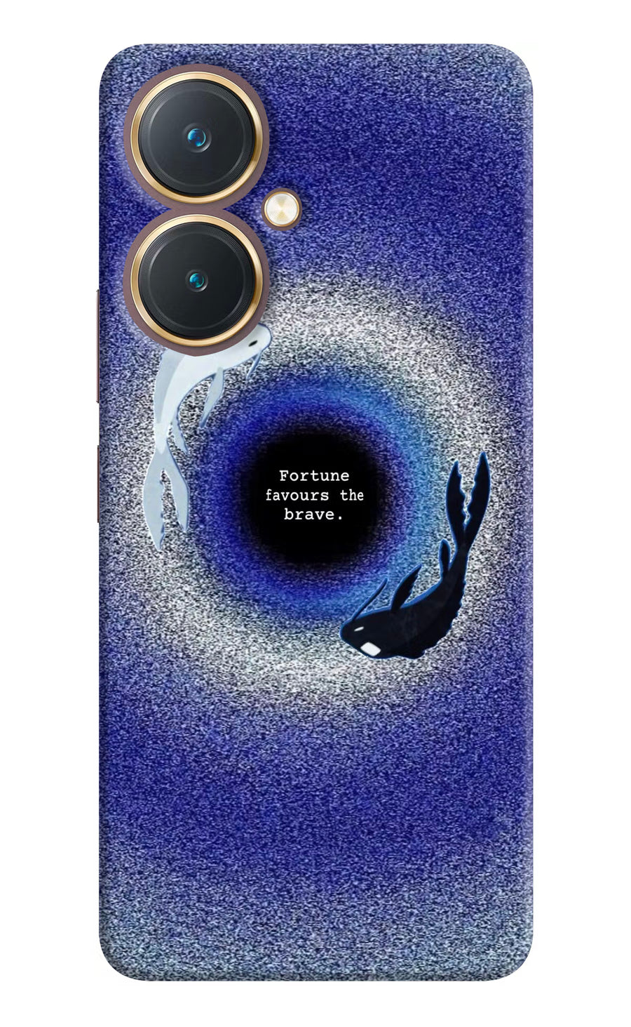 Dark Koi Vivo Y27 Back Cover, Hard case