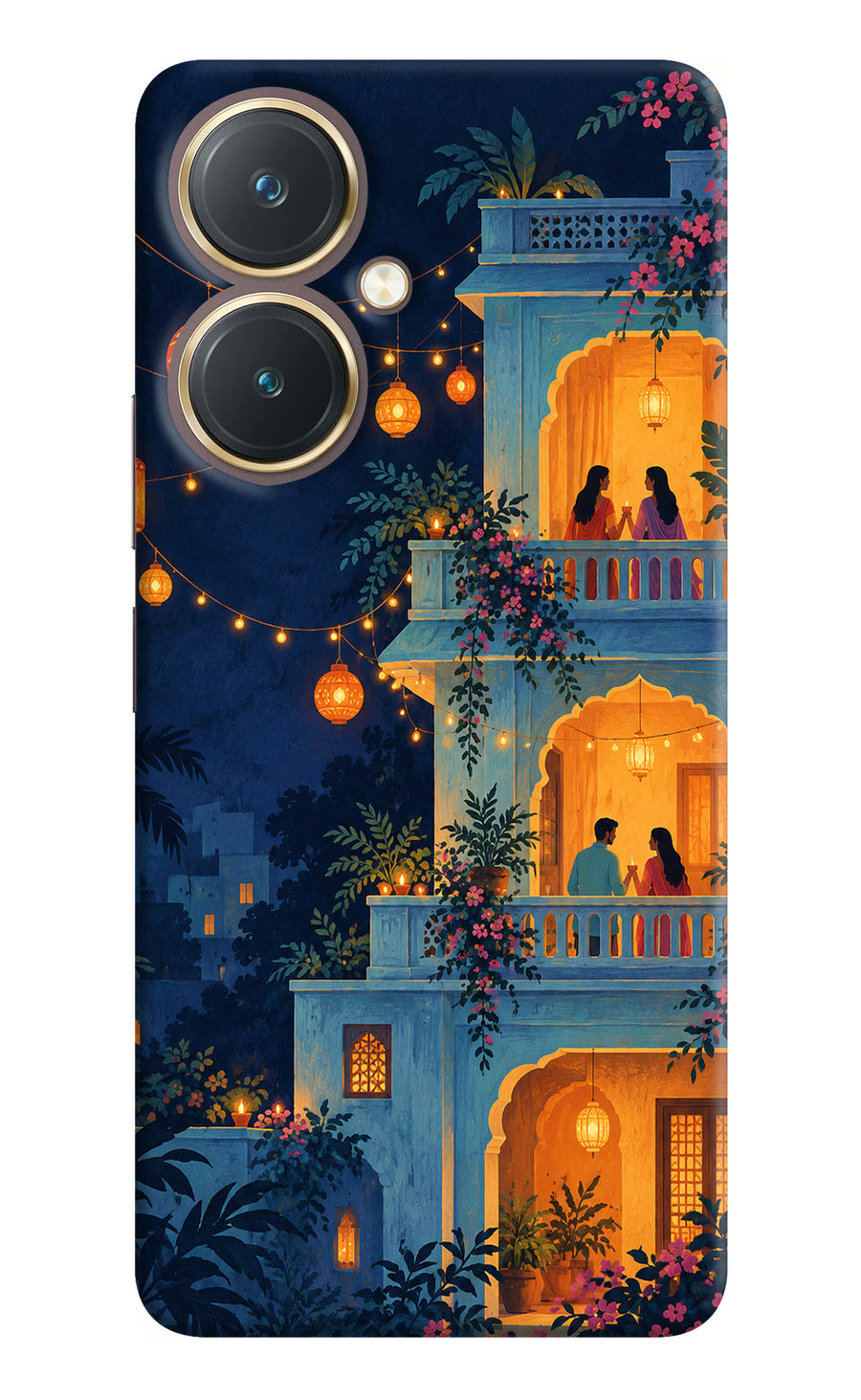 Balcony Glow Vivo Y27 Back Cover, Hard case