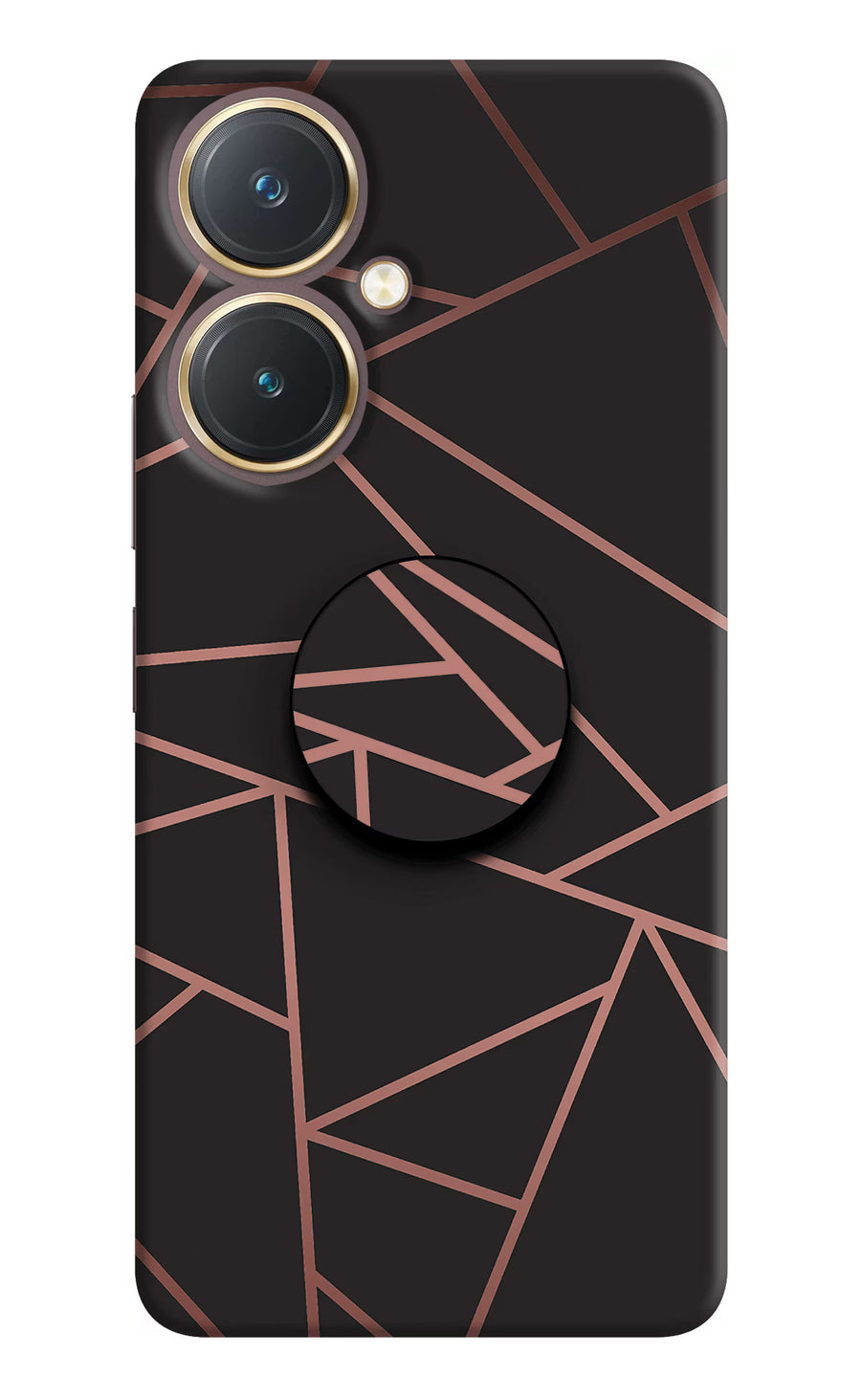 Geometric Pattern Vivo Y27 Pop Case, Hard case
