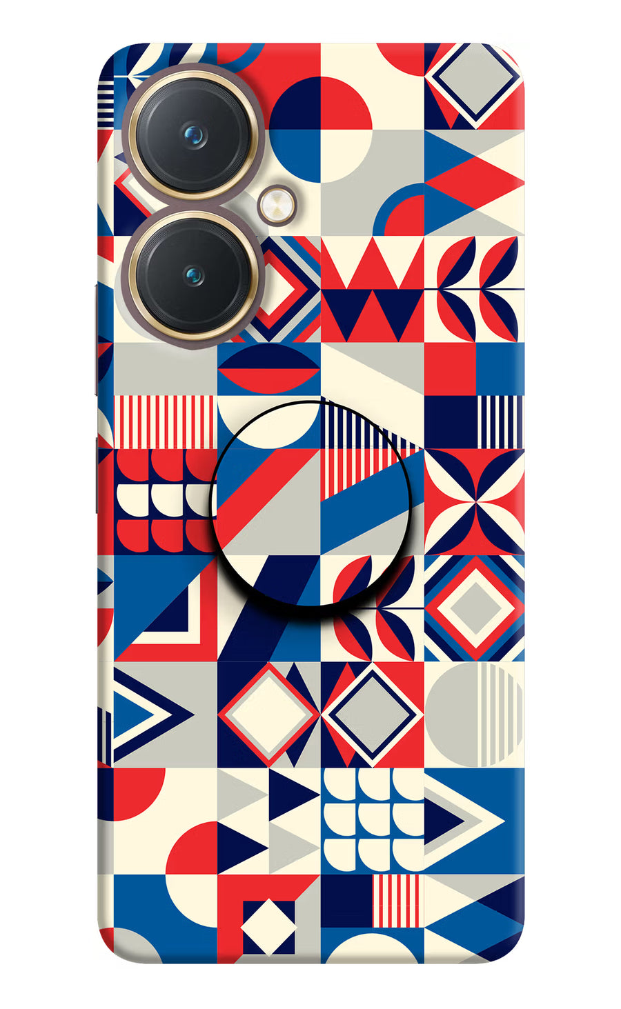 Colorful Pattern Vivo Y27 Pop Case, Hard case