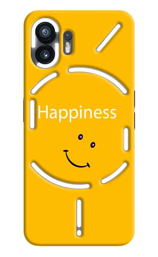 Happiness With Smiley Nothing Phone 2 Hard Case Back Cover by Casekaro