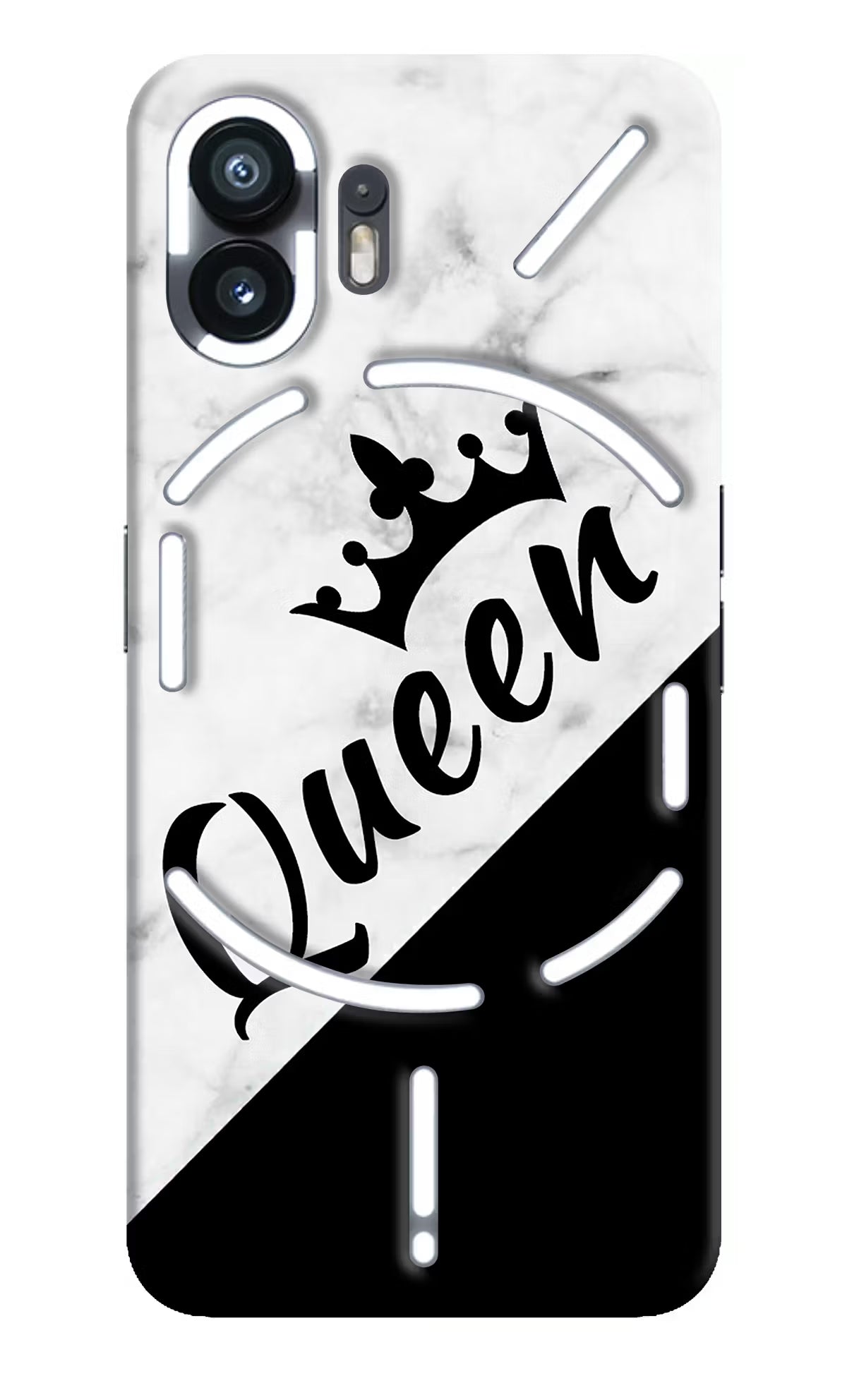 Queen Nothing Phone 2 Hard Case Back Cover by Casekaro