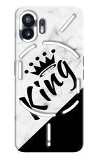 King Nothing Phone 2 Hard Case Back Cover by Casekaro