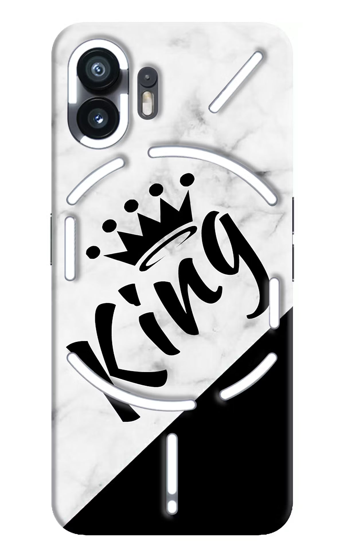 King Nothing Phone 2 Hard Case Back Cover by Casekaro
