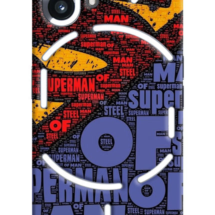 Superman Nothing Phone 2 Hard Case Back Cover by Casekaro