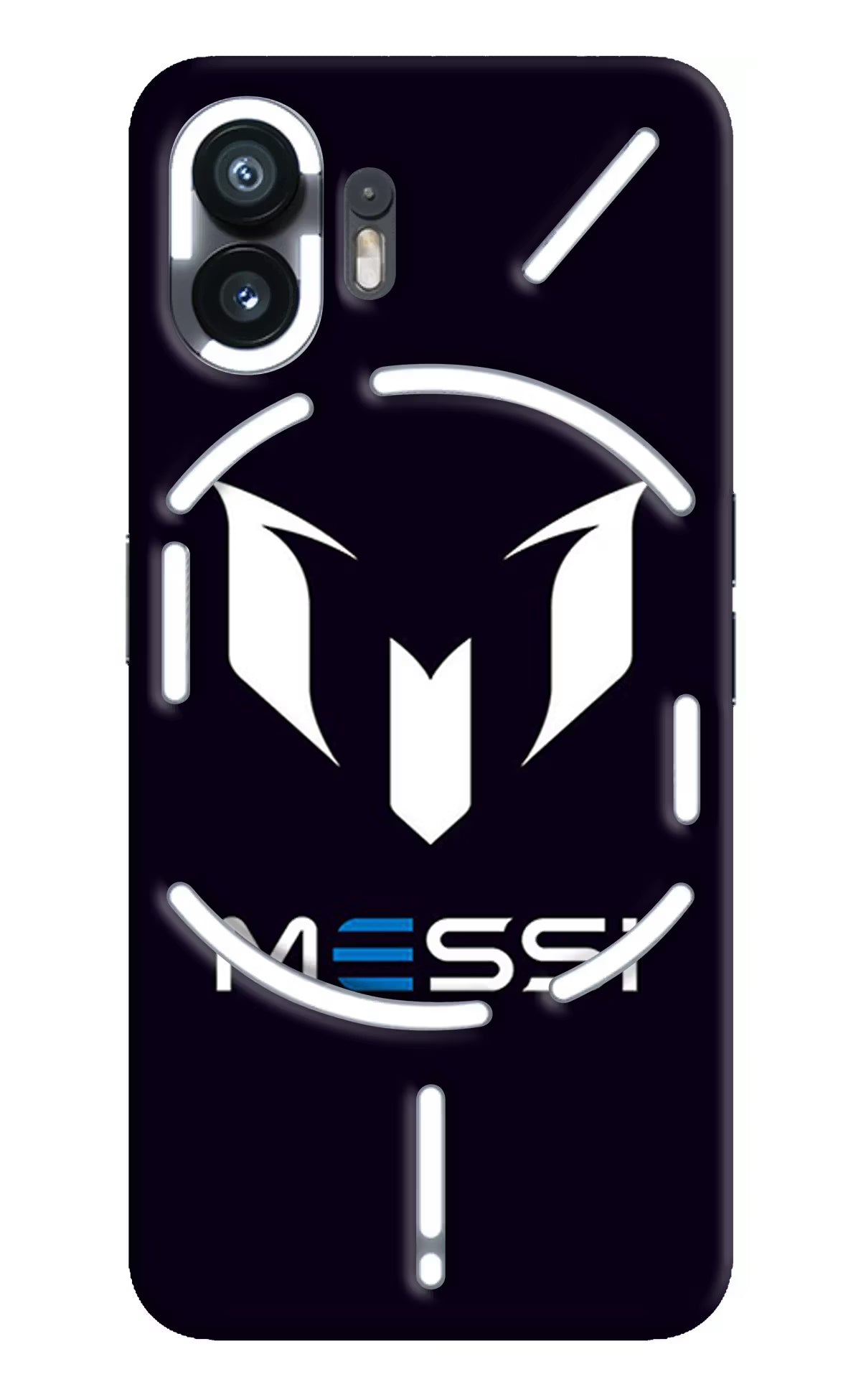 Messi Logo Nothing Phone 2 Hard Case Back Cover by Casekaro