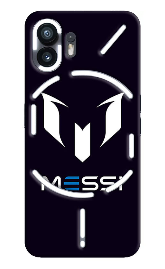 Messi Logo Nothing Phone 2 Hard Case Back Cover by Casekaro