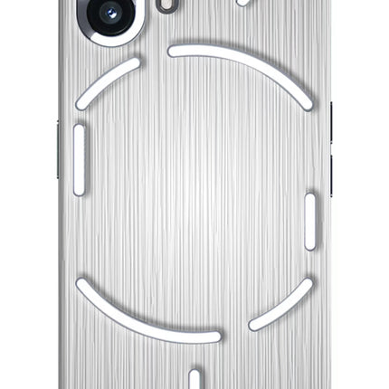Wooden Grey Texture Nothing Phone 2 Hard Case Back Cover by Casekaro