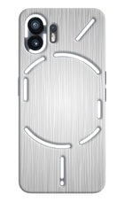 Wooden Grey Texture Nothing Phone 2 Hard Case Back Cover by Casekaro