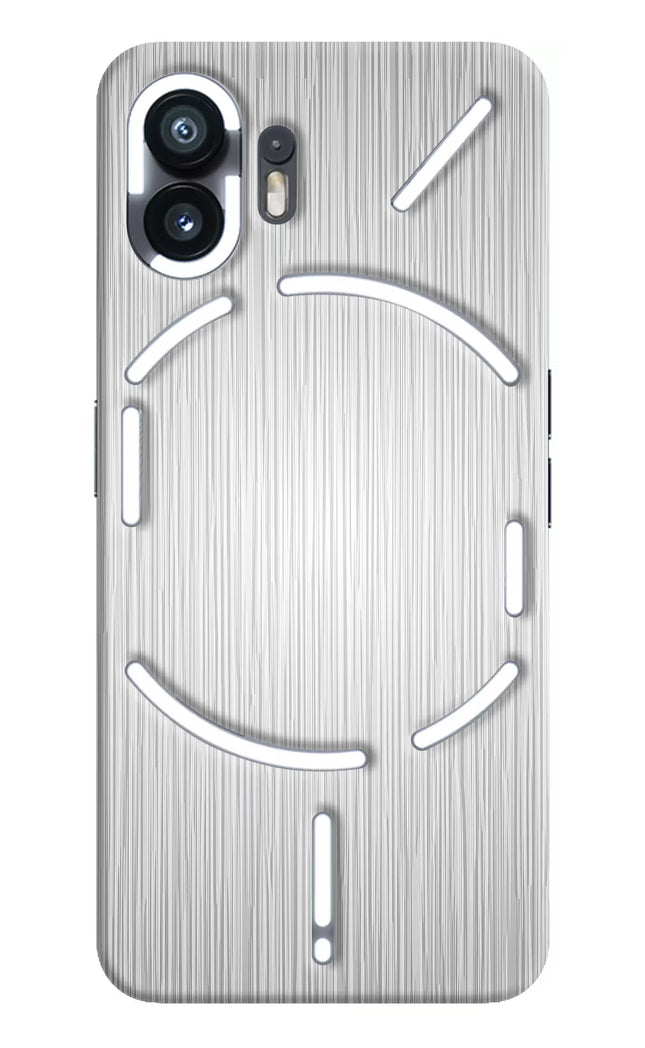Wooden Grey Texture Nothing Phone 2 Hard Case Back Cover by Casekaro