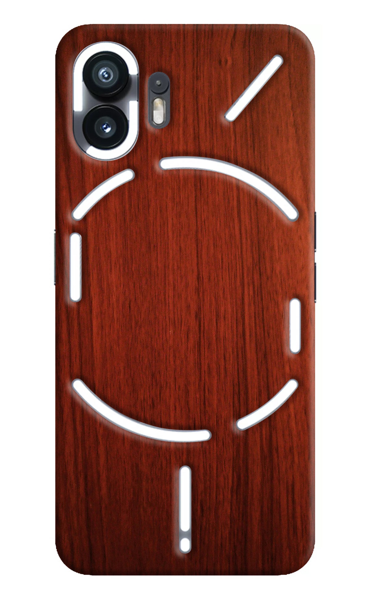 Wooden Plain Pattern Nothing Phone 2 Back Cover