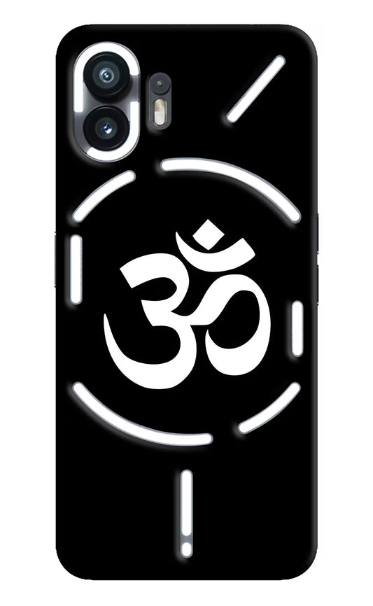Om Nothing Phone 2 Hard Case Back Cover by Casekaro