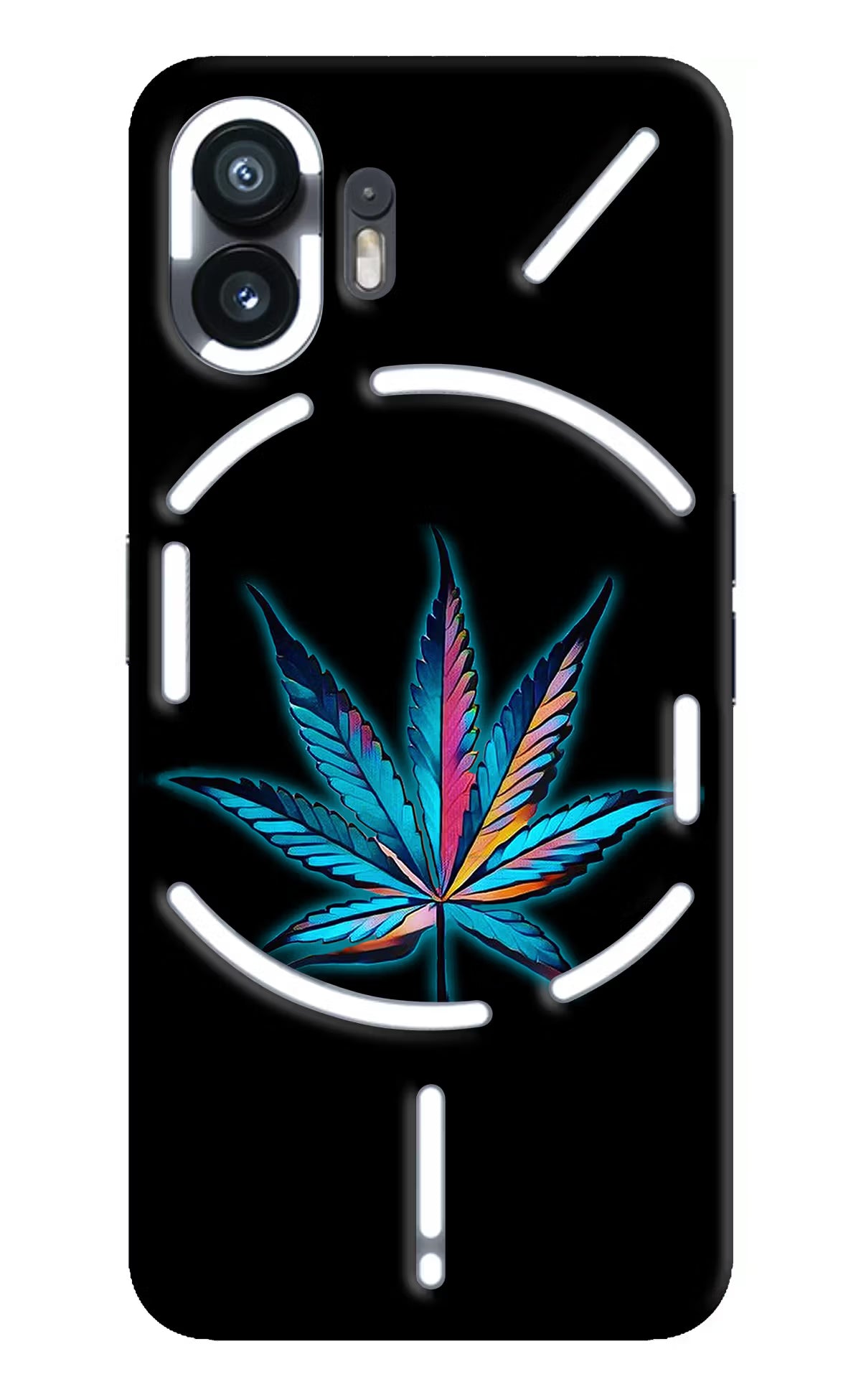 Weed Nothing Phone 2 Hard Case Back Cover by Casekaro