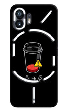 Coffee Nothing Phone 2 Hard Case Back Cover by Casekaro