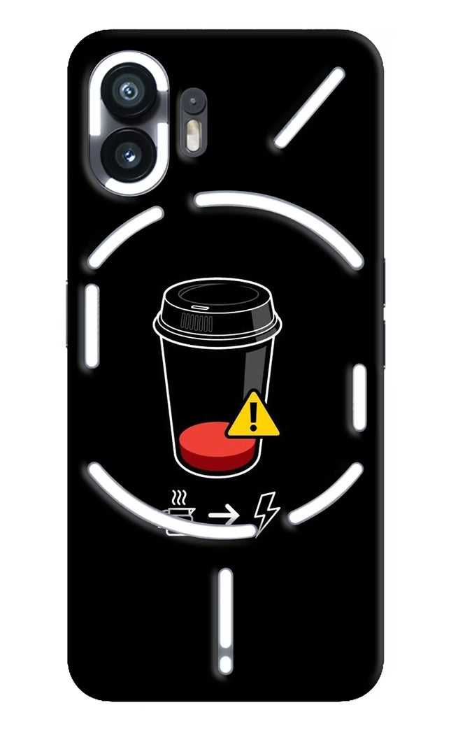Coffee Nothing Phone 2 Hard Case Back Cover by Casekaro