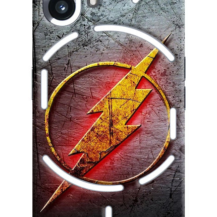 Flash Nothing Phone 2 Hard Case Back Cover by Casekaro