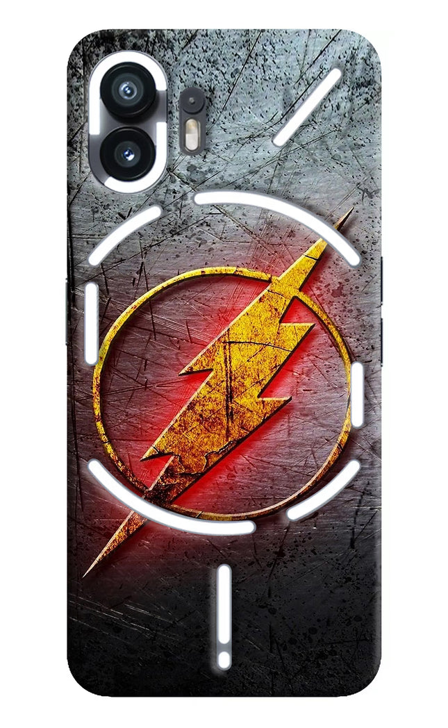 Flash Nothing Phone 2 Hard Case Back Cover by Casekaro
