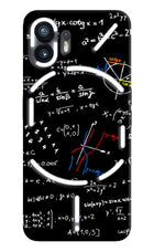 Mathematics Formula Nothing Phone 2 Hard Case Back Cover by Casekaro