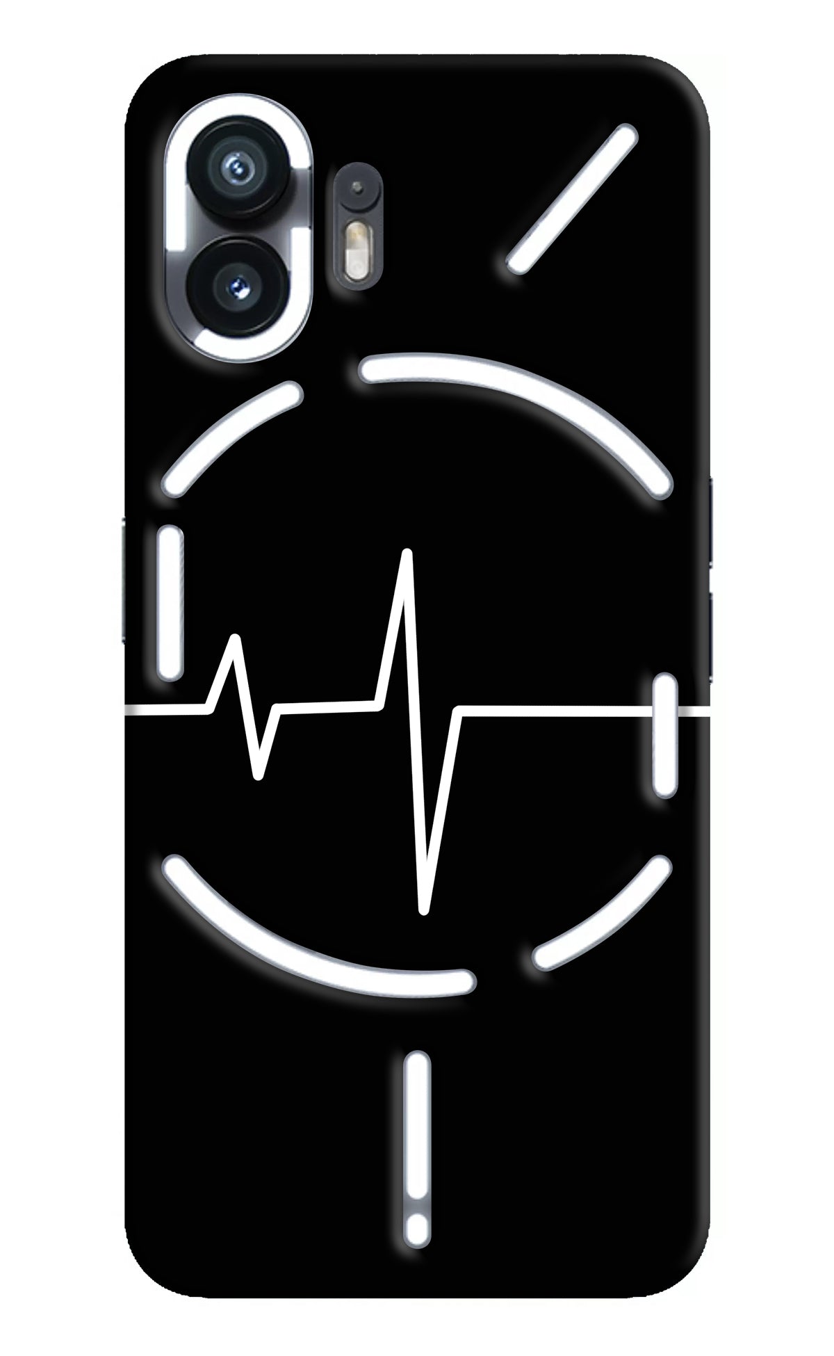 Heart Beats Nothing Phone 2 Back Cover