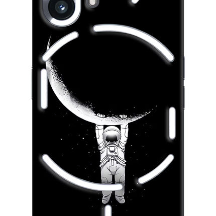 Moon Space Nothing Phone 2 Hard Case Back Cover by Casekaro