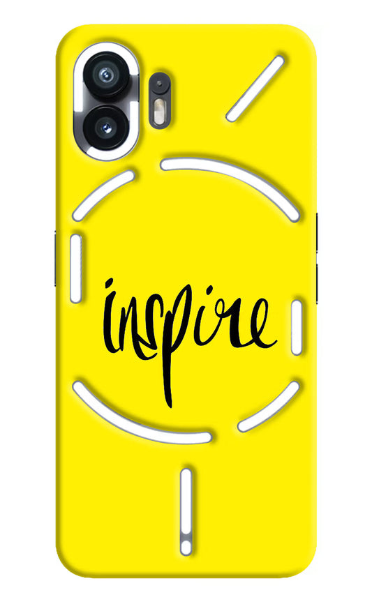 Inspire Nothing Phone 2 Hard Case Back Cover by Casekaro