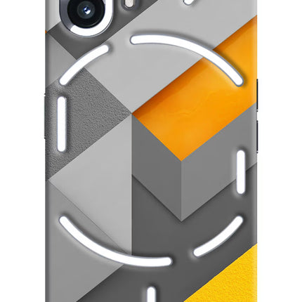 Abstract Nothing Phone 2 Hard Case Back Cover by Casekaro