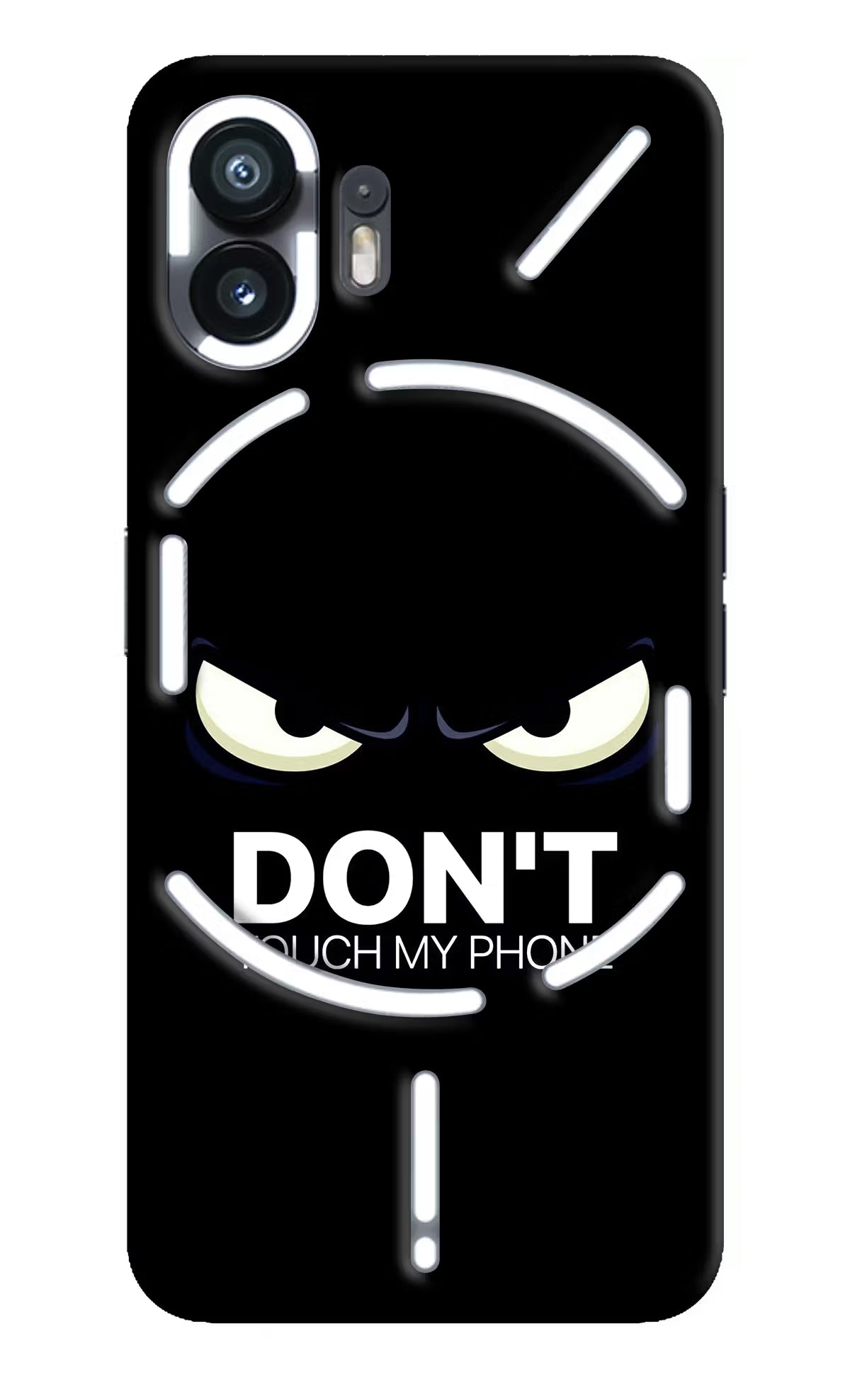 Don'T Touch My Phone Nothing Phone 2 Hard Case Back Cover by Casekaro