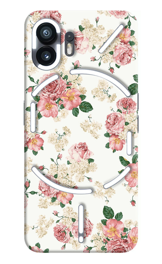 Flowers Nothing Phone 2 Back Cover