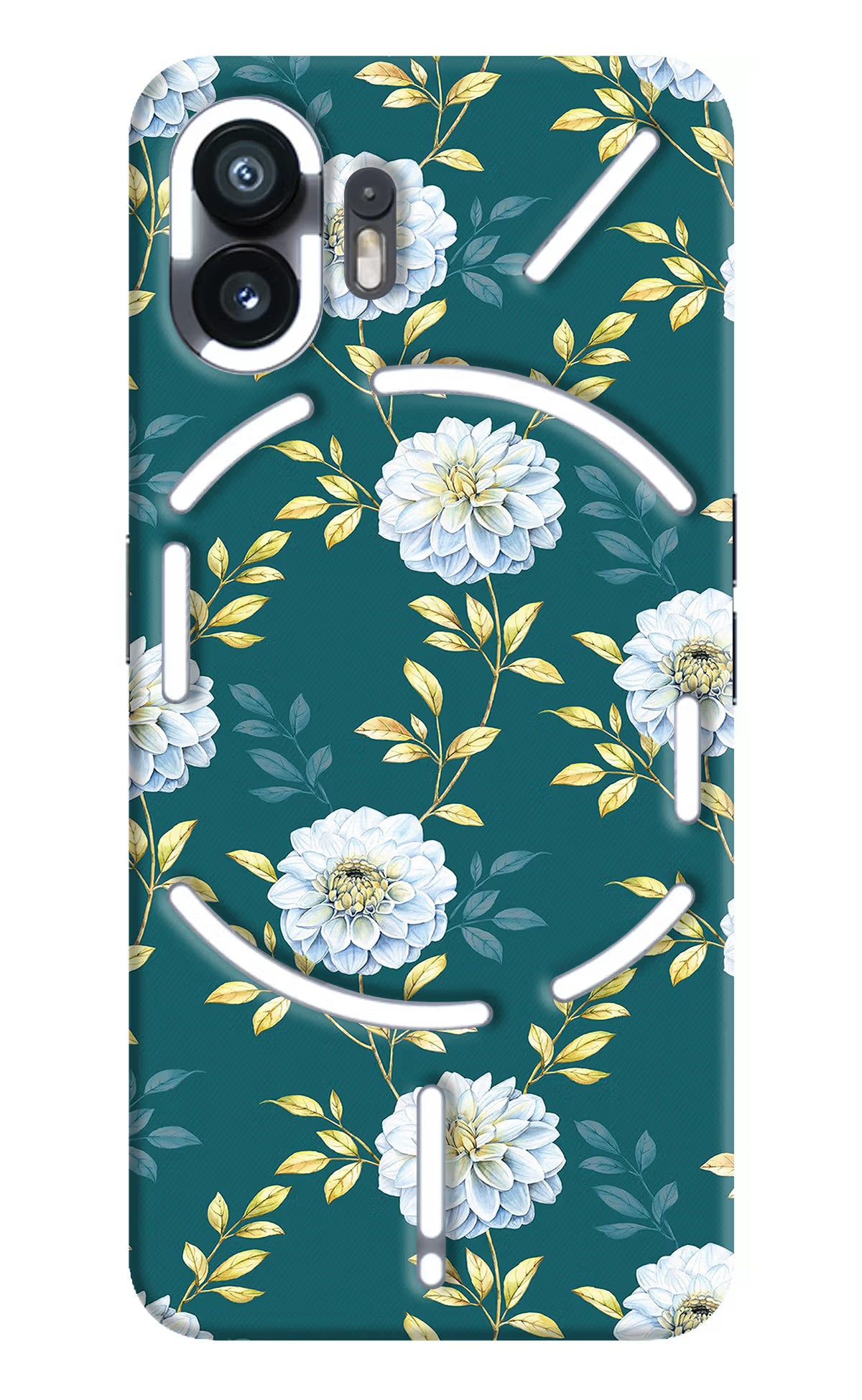 Flowers Nothing Phone 2 Hard Case Back Cover by Casekaro