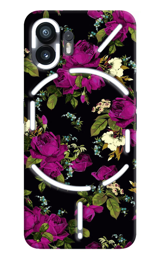 Flowers Nothing Phone 2 Hard Case Back Cover by Casekaro