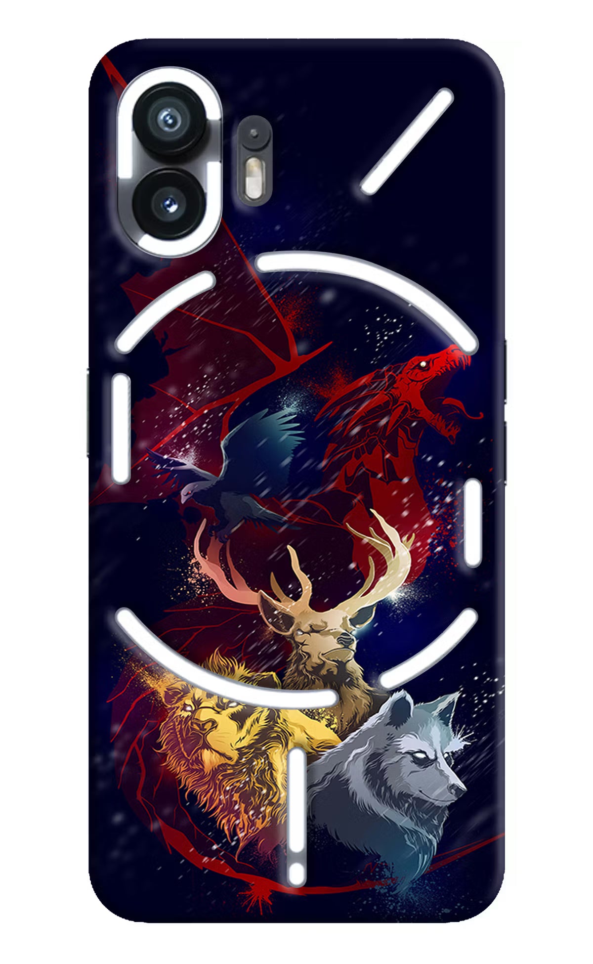 Game Of Thrones Nothing Phone 2 Hard Case Back Cover by Casekaro