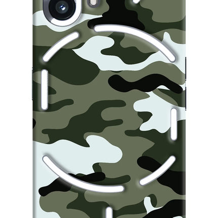 Camouflage Nothing Phone 2 Hard Case Back Cover by Casekaro