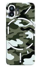 Camouflage Nothing Phone 2 Hard Case Back Cover by Casekaro