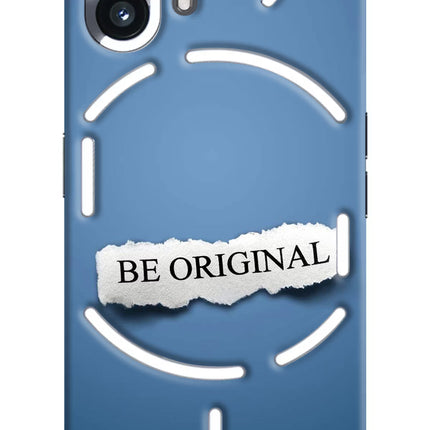 Be Original Nothing Phone 2 Hard Case Back Cover by Casekaro