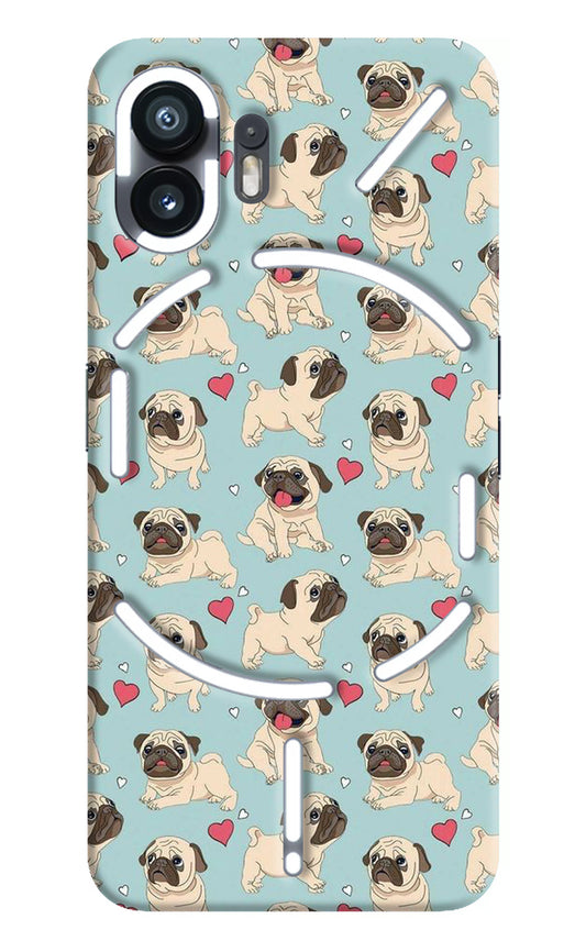 Pug Dog Nothing Phone 2 Back Cover