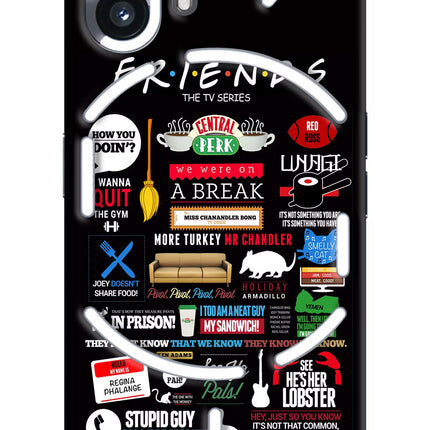 FRIENDS Nothing Phone 2 Hard Case Back Cover by Casekaro