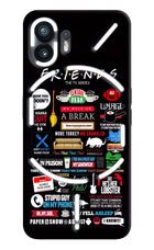 FRIENDS Nothing Phone 2 Hard Case Back Cover by Casekaro
