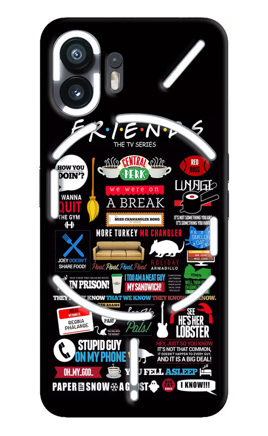 FRIENDS Nothing Phone 2 Hard Case Back Cover by Casekaro