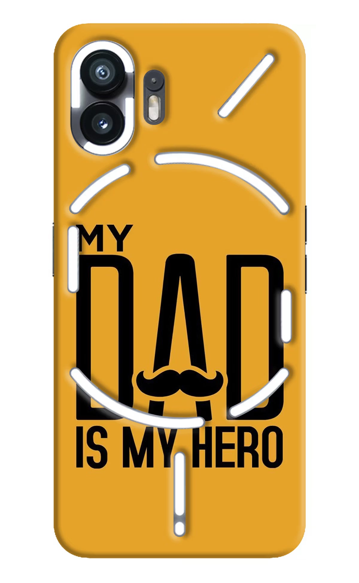 My Dad Is My Hero Nothing Phone 2 Hard Case Back Cover by Casekaro
