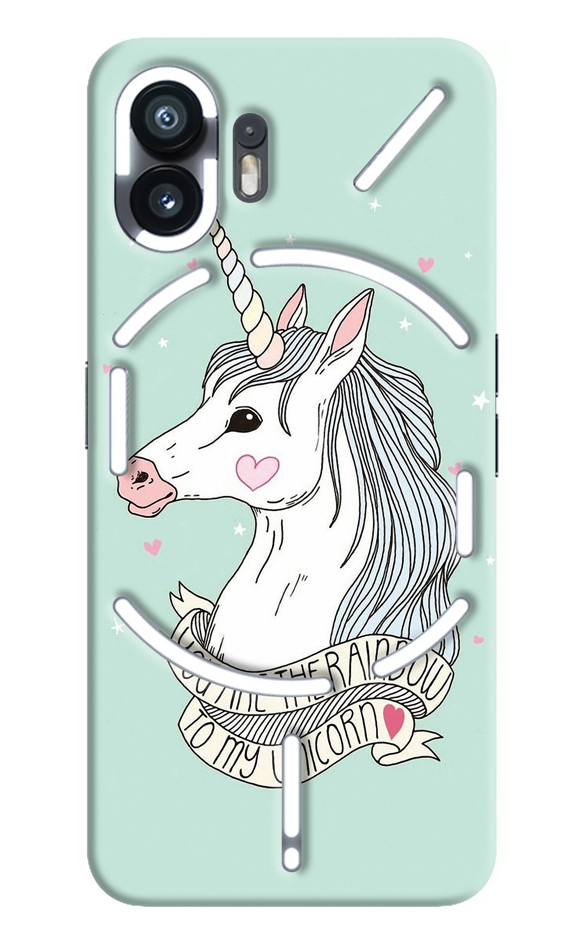 Unicorn Wallpaper Nothing Phone 2 Back Cover