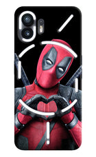 Deadpool Nothing Phone 2 Hard Case Back Cover by Casekaro