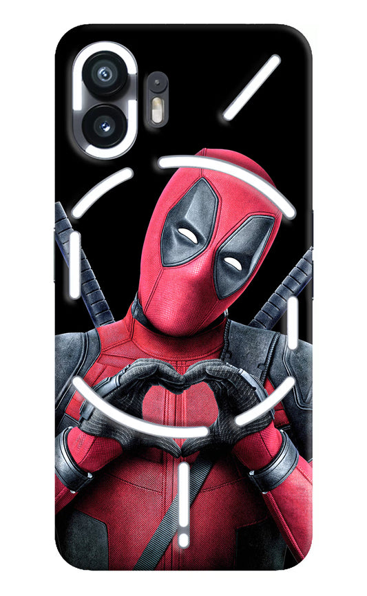 Deadpool Nothing Phone 2 Hard Case Back Cover by Casekaro