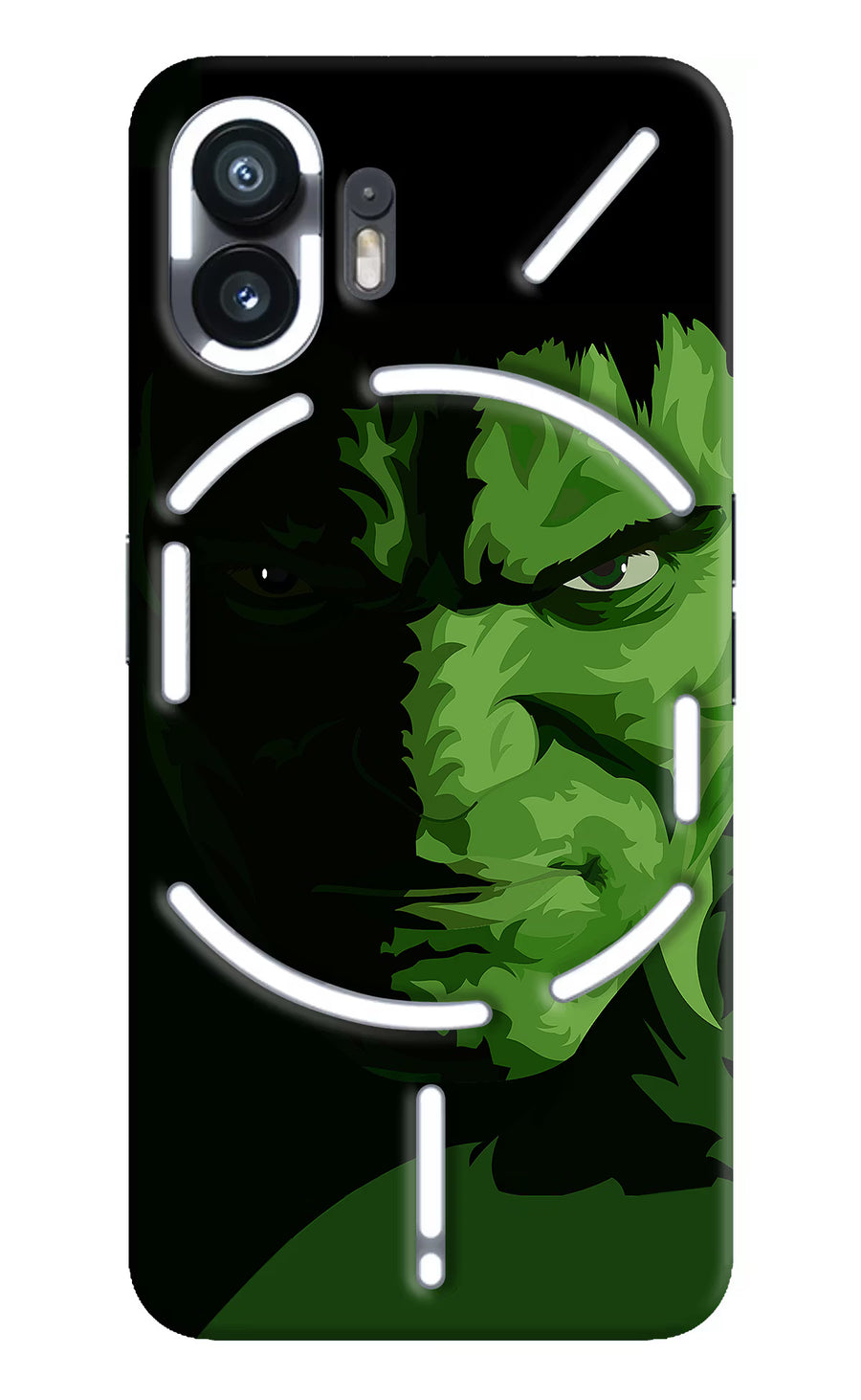 HULK Nothing Phone 2 Back Cover, Hard case