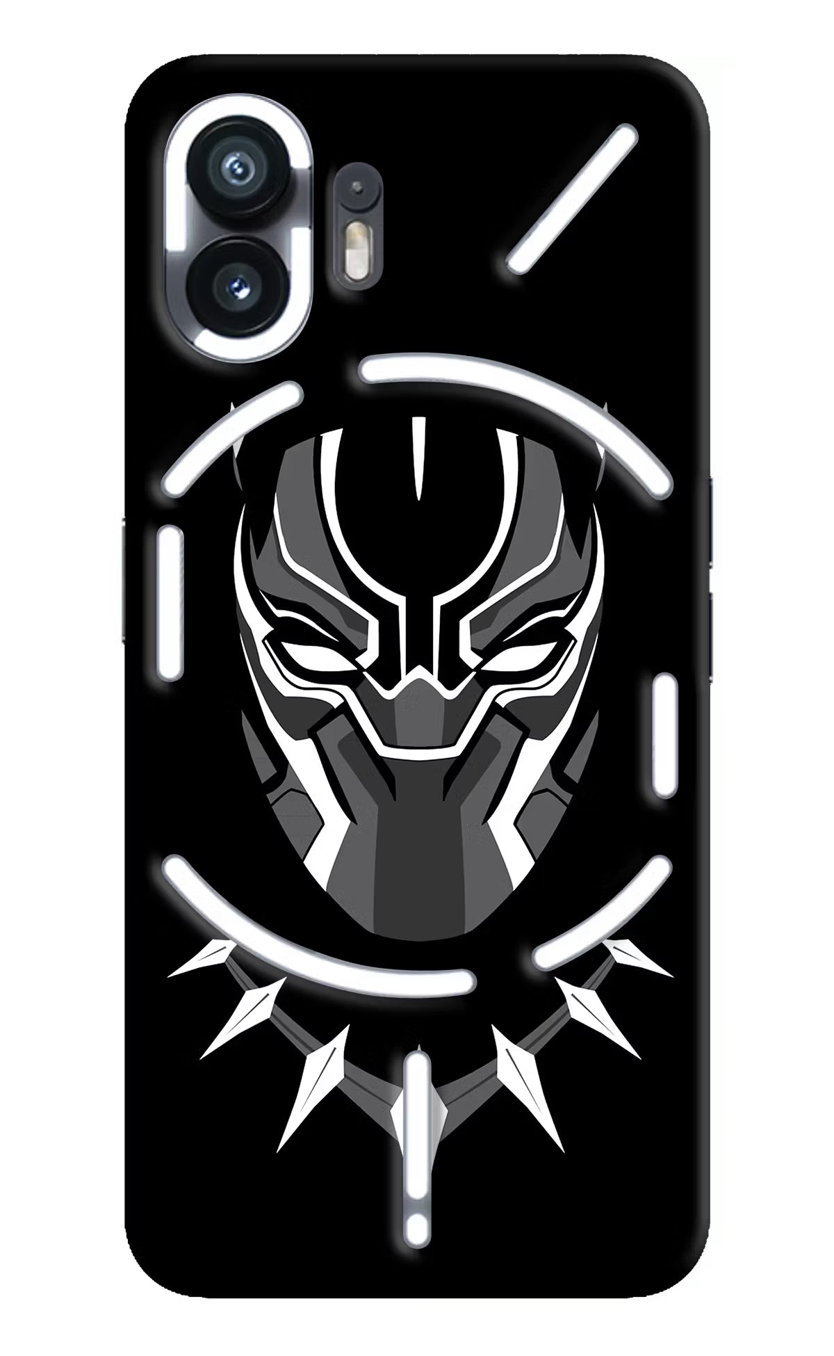 Black Panther Nothing Phone 2 Hard Case Back Cover by Casekaro
